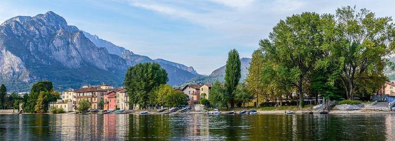 Hotel Don Abbondio Lecco Bagian luar foto